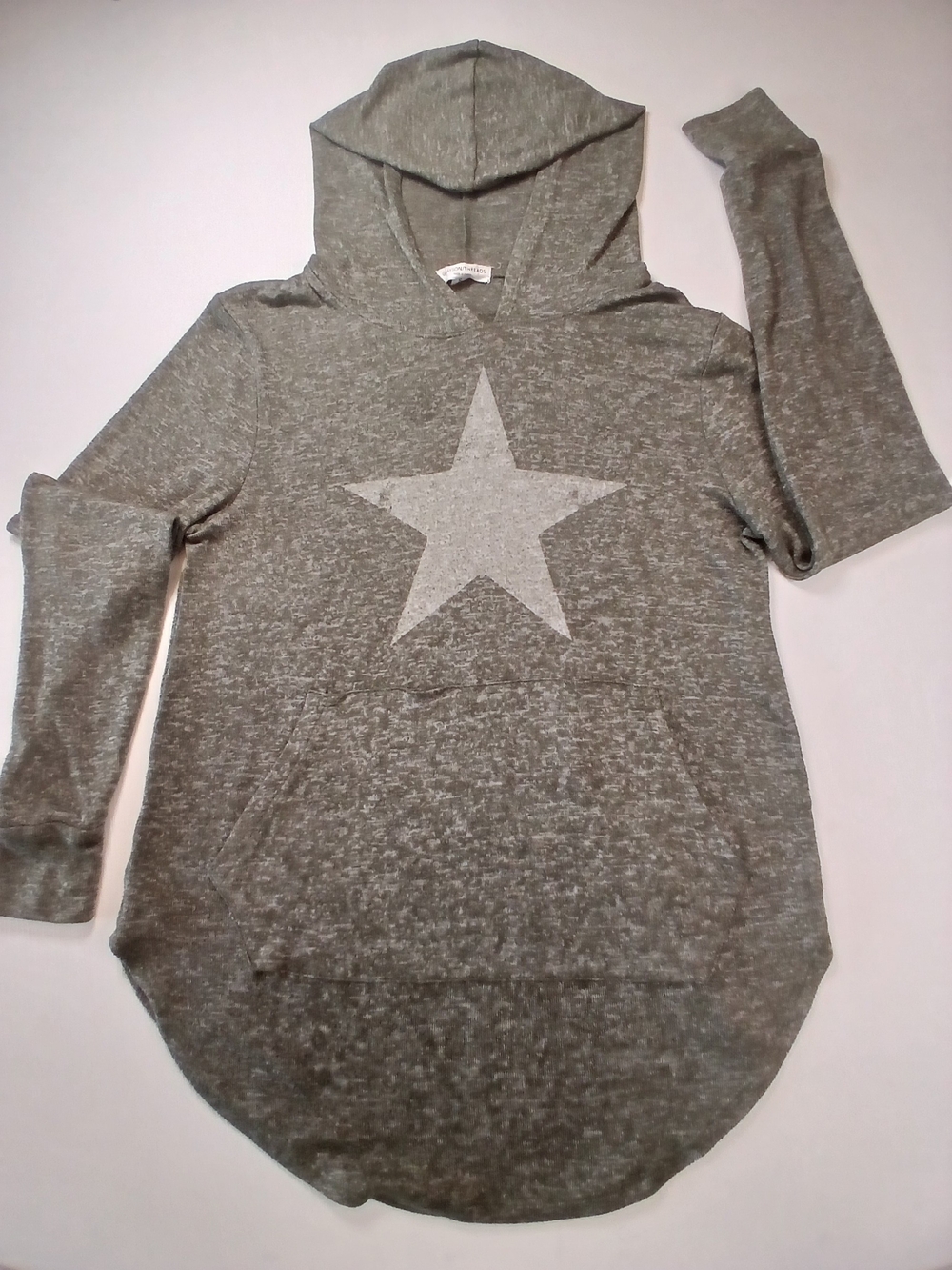 Greyson Heather Gray Star Hoodie